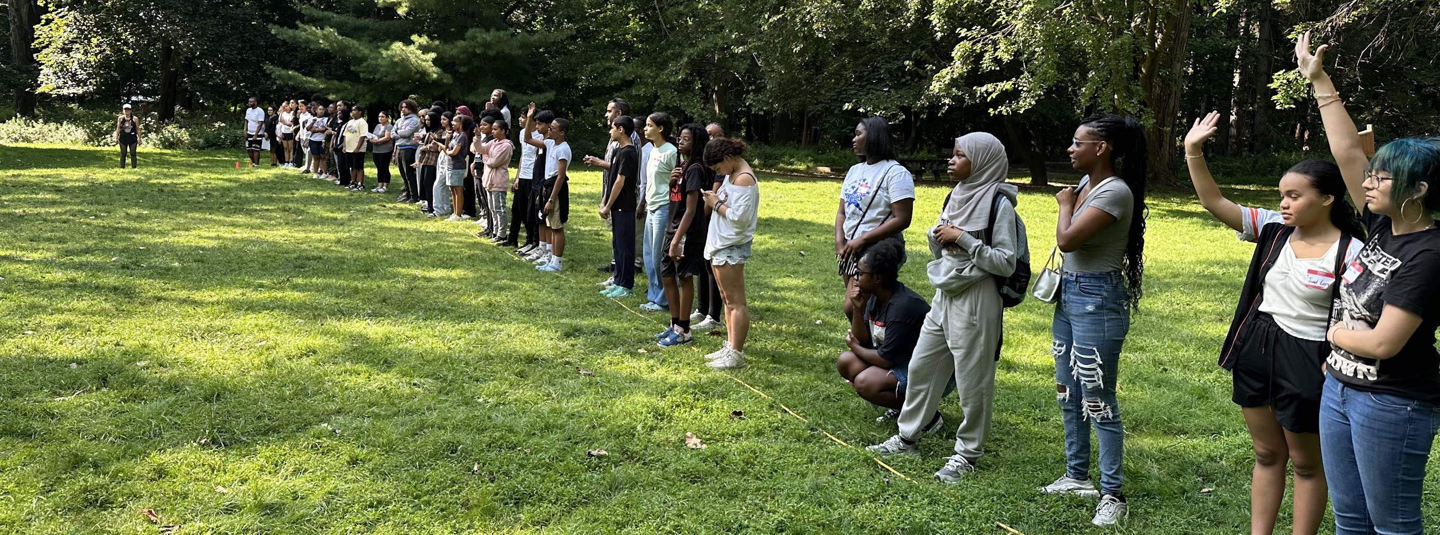 Wayfinders youth community outdoors